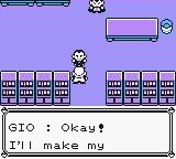 Oak Vs Gio (pokemon yellow hack) Screenthot 2